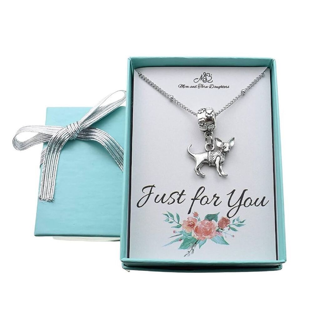 Chihuahua Pendant Necklace NEW